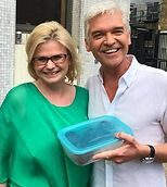 Jane Devonshire with Phillip Schofield